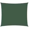 vidaXL Voile de parasol tissu oxford rectangulaire 2,5x3 m vert foncé