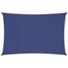 vidaXL Voile de parasol tissu oxford rectangulaire 2x4 m bleu