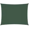 vidaXL Voile de parasol tissu oxford rectangulaire 5x7 m vert foncé