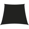 vidaXL Voile de parasol Tissu Oxford trapèze 2/4x3 m Noir