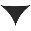 vidaXL Voile de parasol tissu oxford triangulaire 3,5x3,5x4,9 m noir