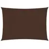 vidaXL Voile de parasol tissu oxford rectangulaire 2,5x4 m marron