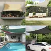 vidaXL Voile de parasol tissu oxford carré 4,5x4,5 m blanc