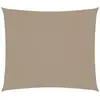 vidaXL Voile de parasol tissu oxford rectangulaire 2x2,5 m taupe