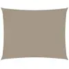 vidaXL Voile de parasol tissu oxford rectangulaire 2,5x4 m taupe