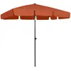 vidaXL Parasol de plage Terre cuite 200x125 cm
