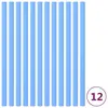 vidaXL Manchons en mousse pour poteau de trampoline 12 pcs 92,5cm Bleu