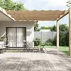 vidaXL Auvent vertical Taupe 60x1200 cm Tissu oxford