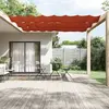 vidaXL Auvent vertical Terre cuite 100x800 cm Tissu oxford