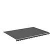 vidaXL Tissu de remplacement pour auvent Anthracite 5x3,5 m