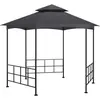 vidaXL Belvédère avec parois 3,1x2,7 m Anthracite