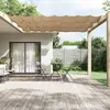 vidaXL Auvent vertical Taupe 100x1000 cm Tissu oxford