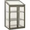 vidaXL Serre 60x45x100 cm Bois de sapin