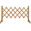 vidaXL Clôture en treillis de jardin Orange 120x60 cm Bois de sapin