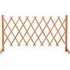 vidaXL Clôture en treillis de jardin Orange 150x80 cm Bois de sapin