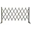 vidaXL Clôture en treillis de jardin Gris 150x80 cm Bois de sapin