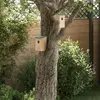 vidaXL Nichoirs 10 pcs Bois de sapin massif 12x12x22 cm
