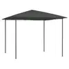 vidaXL Belvédère 3x3x2,6 m Anthracite 160 g/m²