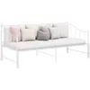 vidaXL Vidaxl Cadre De Canapé-Lit Extensible Sans Matelas Blanc 90x200 Cm