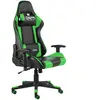 vidaXL Chaise de jeu pivotante Vert PVC