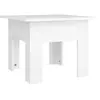 vidaXL Table basse Blanc 55x55x42 cm Aggloméré