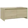 vidaXL Table basse Chêne Sonoma 90x50x41,5 cm Aggloméré