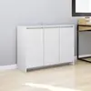 vidaXL Buffet Blanc 102x33x75 cm Aggloméré