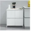 vidaXL Buffet Blanc 70x41x75 cm Aggloméré