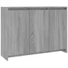 vidaXL Buffet Sonoma gris 102x33x75 cm Aggloméré