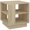 vidaXL Table basse Chêne sonoma 40x40x43 cm Bois d'ingénierie