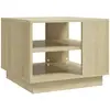vidaXL Table basse Chêne Sonoma 55x55x43 cm Aggloméré