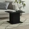vidaXL Table basse Noir 55,5x55,5x40 cm Aggloméré