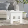 vidaXL Table basse blanc 55x55x42 cm bois d'ingénierie