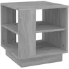 vidaXL Table basse Sonoma gris 40x40x43 cm Bois d'ingénierie