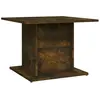 vidaXL Table basse Chêne fumé 55,5x55,5x40 cm Aggloméré