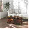 vidaXL Table basse Chêne fumé 90x50x41,5 cm Aggloméré