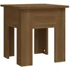 vidaXL Table basse Chêne marron 40x40x42 cm Aggloméré