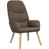 Vidaxl - Chaise de relaxation Taupe Tissu Taupe