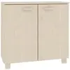 vidaXL Buffet HAMAR Marron miel 85x35x80 cm Bois massif de pin