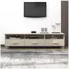 vidaXL Meuble TV HAMAR Marron miel 158x40x40 cm Bois massif de pin