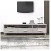 vidaXL Meuble TV HAMAR Blanc 158x40x40 cm Bois massif de pin