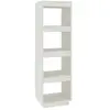 vidaXL Bibliothèque/Séparateur de pièce Blanc 40x35x135 cm Pin massif
