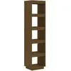 vidaXL Bibliothèque/Cloison Marron miel 40x35x167 cm Pin solide