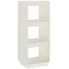 vidaXL Bibliothèque/Séparateur de pièce Blanc 40x35x103 cm Pin massif