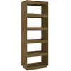 vidaXL Bibliothèque/Séparateur de pièce Marron miel 60x35x167 cm Pin