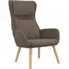 vidaXL Chaise de relaxation Marron Velours