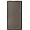 vidaXL Tapis à tissage plat d'extérieur 100x200 cm Marron foncé