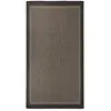 vidaXL Tapis à tissage plat d'extérieur 80x150 cm Marron foncé