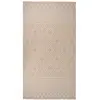 vidaXL Tapis à tissage plat d'extérieur 80x150 cm Rayures brunes