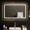 vidaXL Miroir salle de bain LED - 90 x 60 cm